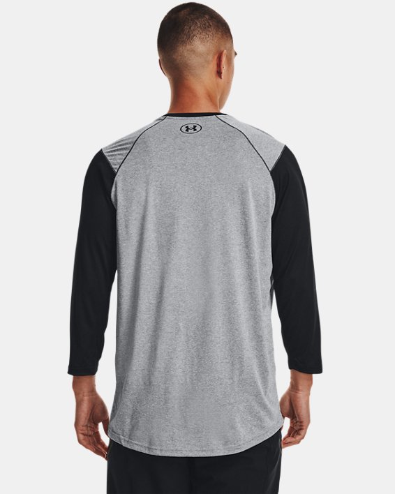 Men's UA Tech™ Collegiate Baseball T-Shirt, Black, pdpMainDesktop image number 1